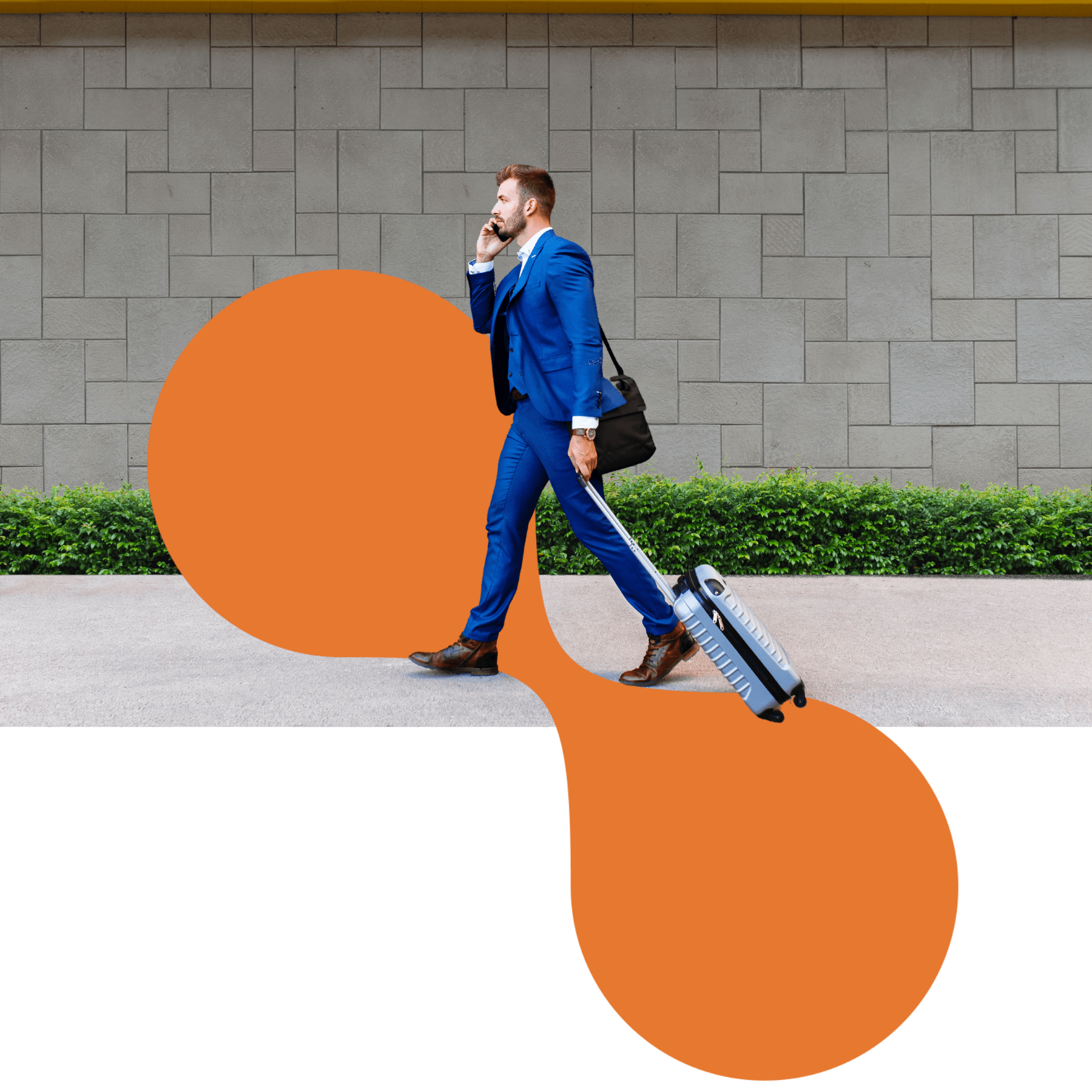 man walking